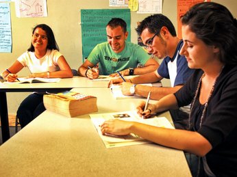 Unterricht in der Sprachschule Toronto