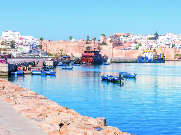 Port w Rabacie, Maroko