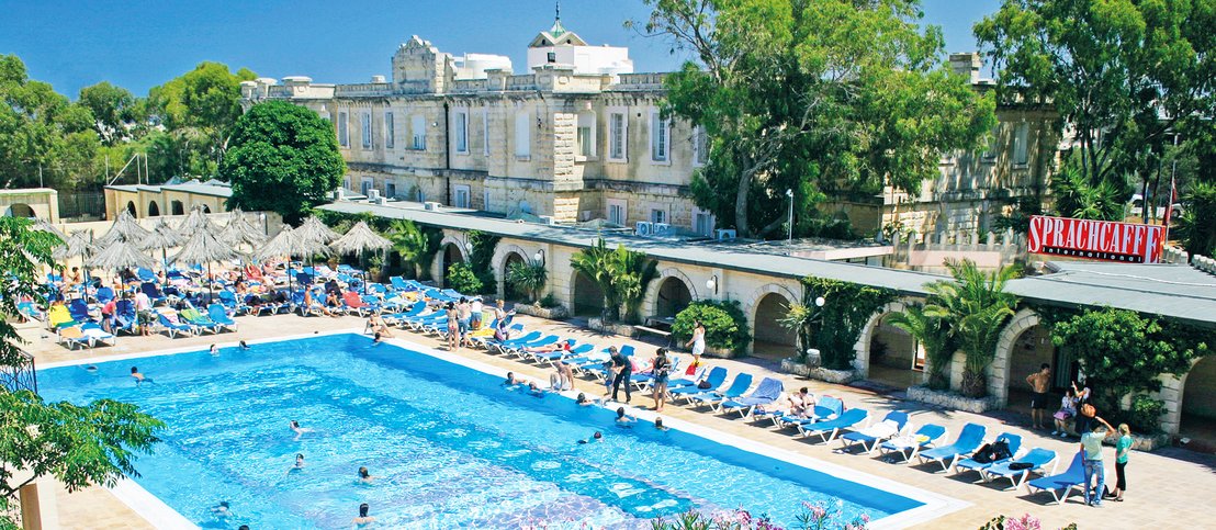 Malta Sprachcaffe Maltas Campus ist eines der Highlights auf Malta.