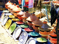 Traditioneller Markt in Rabat