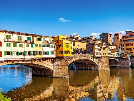 Die schöne Landschaft Florenz verzaubert alle Besucher.