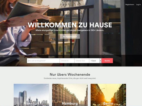 Zur Website von Airbnb