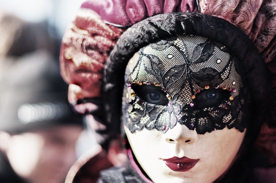 Die venezianischen Masken sind weltberühmt.