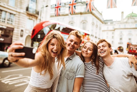 Jugendliche in London