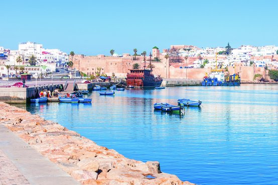 Port w Rabacie, Maroko