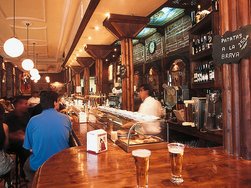 Eine traditionelle Taverne in Madrid