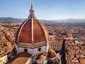 Blick vom Dom in Florenz