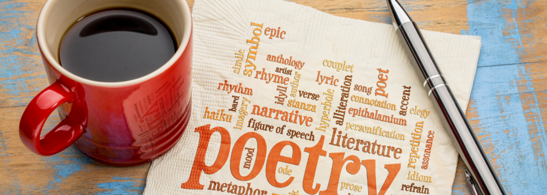 Was gibt es besseres als einen Kaffee und Poetry zu genießen? 