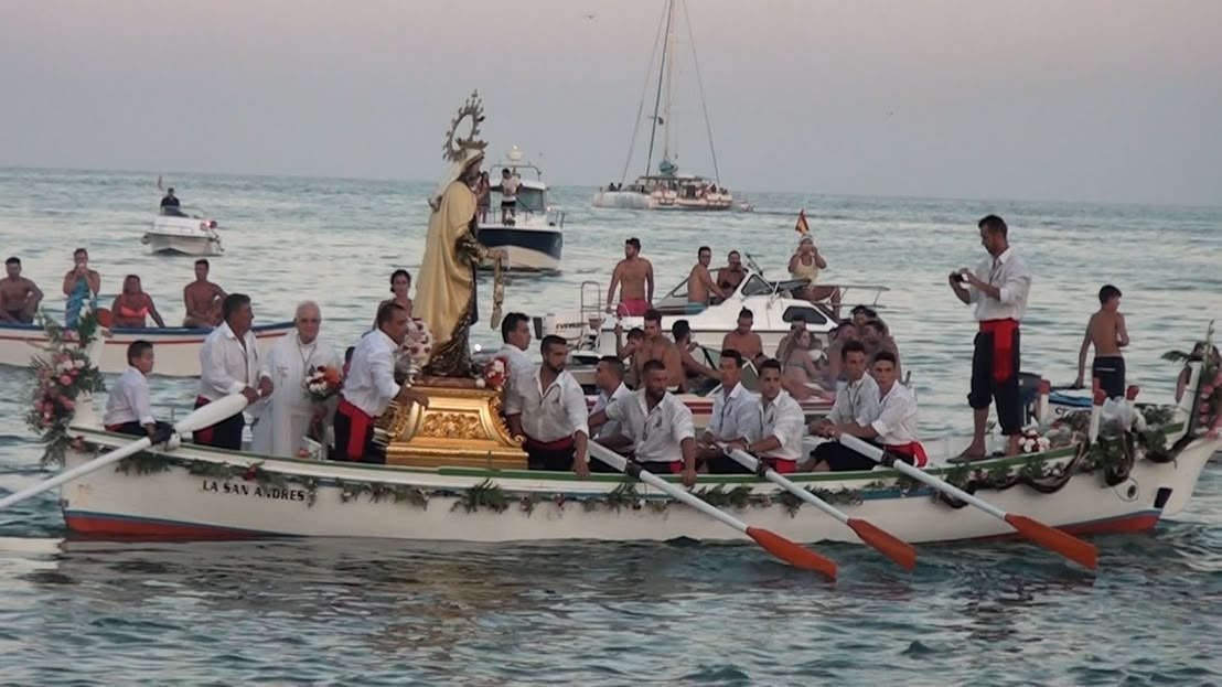 Procesión Virgen Del Carmen De Huelin, Málaga 2015