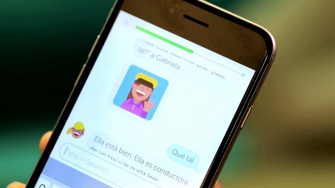 Duolingo's chatbot helps you practice texting in a new language